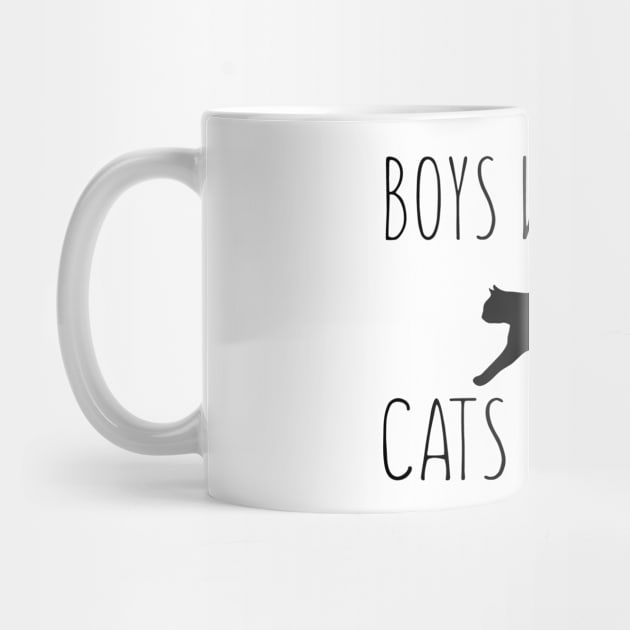 Boys Whatever Cats Forever by shopbudgets